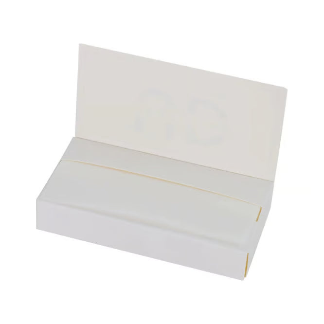 Urinal Dabs water-soluble hygiene sheet booklet for men open